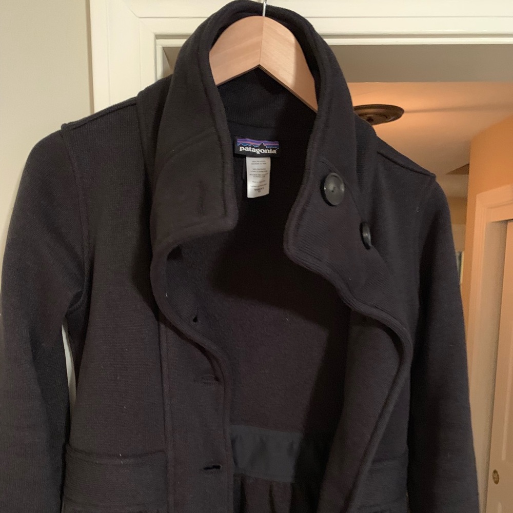 Patagonia black Better Sweater women’s long jacket